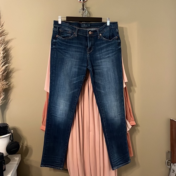 LUCKY BRAND CHARLIE SKINNY JEANS 12/31 ANKLE - Picture 8 of 16